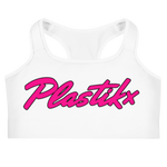 Plastikx Pink Sports bra