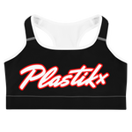Black Plastikx Sport bra
