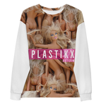 Plastikx Premium Cardi Barbi Dolls Crewneck - White